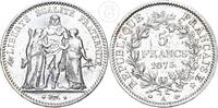 Frankreich 5 Francs Dritte Republik 1870-1940 - Paris - Herkules Herkulesgruppe -