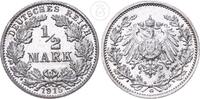 Deutsches Kaiserreich 1/2 Mark 1/2 Reichsmark -