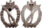 Deutschland - Drittes Reich Infanterie Sturmabzeichen 3. Reich Abzeichen: L/51 - Hersteller E. Ferd Wiedmann - selten -