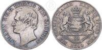 Sachsen Taler Sachsen Albertinische Linie - König Johann 1854-1873 -