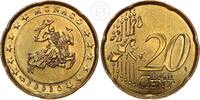 Monaco 20 Cent Monaco 20 Cent - Kursmünze -
