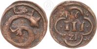 Stadt Göttingen Kipper 3 Pfennig Dreier -