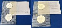 Deutschland BRD 2 x 10 DM Brandenburger Tor -