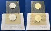 Deutschland BRD 2 x 10 Mark 10 Deutsche Mark - 800 Jahre Hafen und Hamburg -