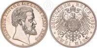 Reuss Fürst Heinrich XXII (1867-1913) 2 Mark 1892 A vz+/f. st, berieben, revers kl. Kratzer