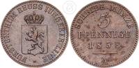 Fürstentum Reuss - jüngere Linie 3 Pfennige 1858 A ss-vz, winz. Schrf. 13.00 £  +  8.67 £ shipping