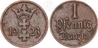 Danzig 1 Pfennig 1923 ss 4.33 £  +  8.67 £ shipping