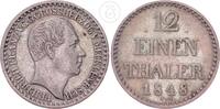 Mecklenburg Schwerin 12 Einen Thaler 1848 Friedrich Franz II. - 1/12 Tal... 12.14 £  +  8.67 £ shipping