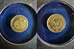 Republik Ruanda 10 Ruanda-Franc Goldmünze 10 Ruanda-Franc - Gold Affordable Diamond Edition - 0,003 ct Diamant -