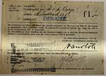 Nederland een gulden 1942-1943 gelopen winterhulp biljet (gevlekt) XF