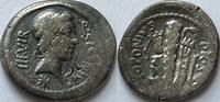 Roman Republic denarius Q.Sicinius and C. Coponius (allies of Pompey the Great) -