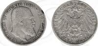Deutschland (Württemberg) 2 Mark Deutschland Württemberg 2 Mark 1908 ss Wilhelm II. -
