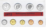 Deutschland DM-KMS 1972 10,68 Deutsche Mark Deutschland DM-KMS 1972 -