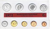 Deutschland DM-KMS 1972 10,68 Deutsche Mark Deutschland DM-KMS 1972 -