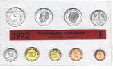 Deutschland DM-KMS 1972 10,68 Deutsche Mark Deutschland DM-KMS 1972 -