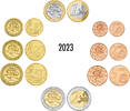 Litauen Euro-KMS 2023 3,88 Euro Litauen Euro-KMS 2023 -