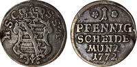 Sachsen-Coburg-Saalfeld, Herzogtum 1 Pfennig Sachsen-Coburg-Saalfeld, Herzogtum -