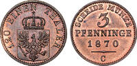 Brandenburg-Preußen 3 Pfennig Brandenburg-Preußen -