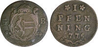Salzburg, Erzbistum 1 Pfennig Salzburg, Erzbistum -
