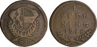 Salzburg, Erzbistum 1 Pfennig Salzburg, Erzbistum -