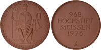 MEISSEN Bischof Martin Medaille 1976 MEISSEN Bischof Martin vorz&uuml;glich 12.70 &pound;  +  21.16 &pound; shipping