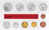 Deutschland DM-KMS 1981 12,68 Deutsche Mark Deutschland DM-KMS 1981 -