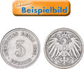 5 Pfennig 1892 Jaeger 12 Jaeger 12 sehr schön