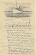 Kleines Konvolut Schifffahrt um 1920/41 Werbeblatt, Brief, Eintrittskarte