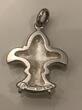 Silber Anhänger 925er Sterling Silber Länge ca. 5,3 cm gebraucht, gute Erhaltung