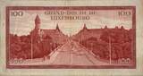Luxemburg 100 Francs 1970 Banknote VF