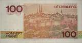 Luxemburg 100 Francs (1986-1993) Banknote EF+