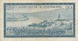 Luxemburg 20 Francs (1955) VF-