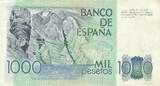 Spanien 1000 Pesetas 1979 Banknote VF