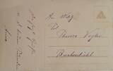 Deutschland Drittes Reich AK Ansichstkarte Postkarte, Weltkrieg WK Buchenbühl, Ein Hoch der Fahne schwarz,weis, rot... VF+