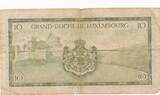Luxemburg 10 Francs 1954 Banknote IV, F.