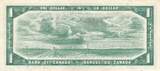 Kanada $ 1 Dollar 1954 Banknote VF Riss