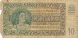 Slowakei Slovakei 10 Korun 1939 Banknote V, F, Risse. Belegstück