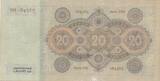 Niederlande 20 Gulden 1930 Banknote VF+, kleiner Einriss