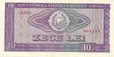 Rumänien 10 Lei 1966 Banca Națională a României. unc-