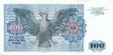 Deutschland BRD 100 DM Deutsche Mark 1980 Standardnote, Serie NH/L EF