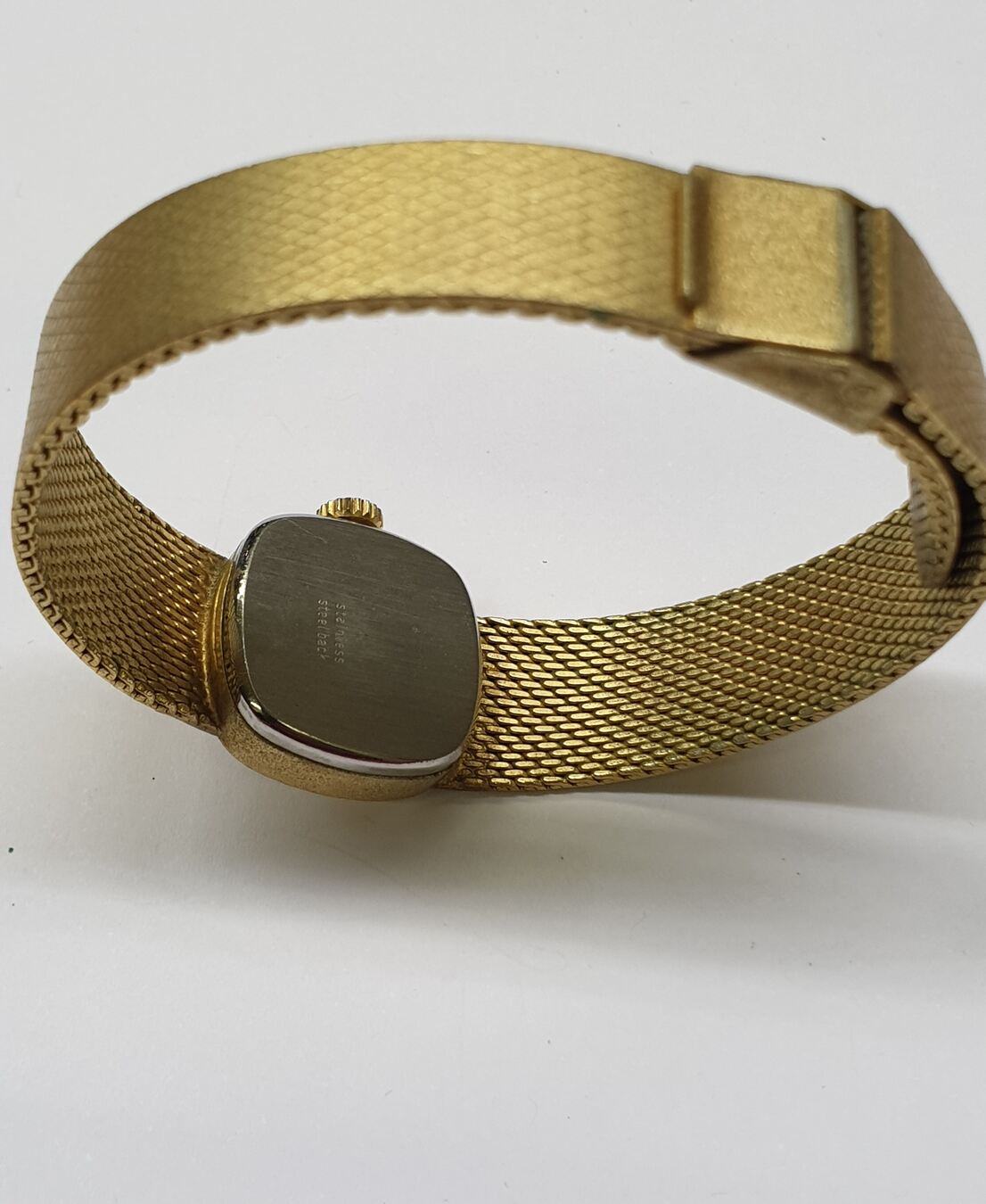 Stainless Steel Meister Anker Damenuhr Gold Anker Gold Meister