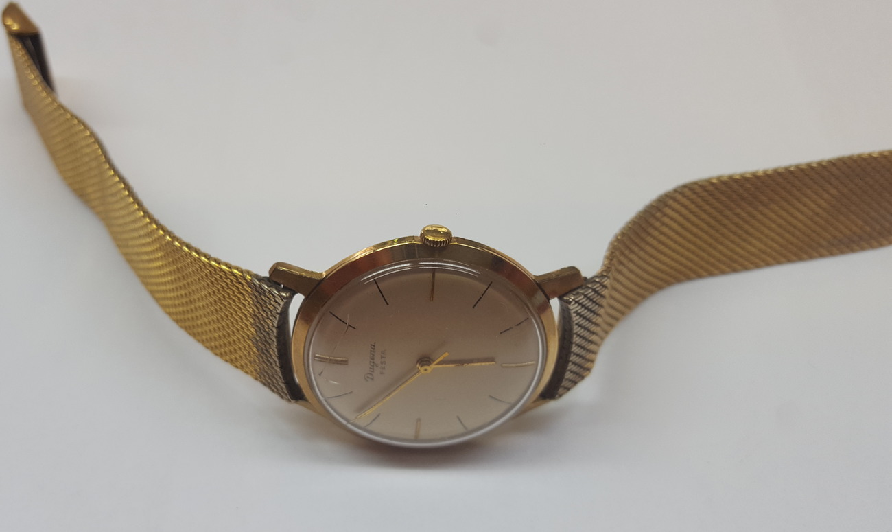 17 Rubis Dugena Festa Uhr Alt Dugena Festa