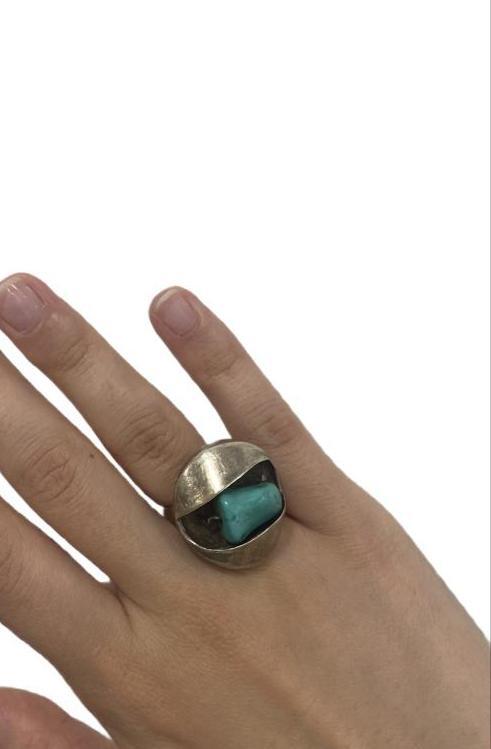 Finnland Finland Silberschmuck vintage Türkis Designer 925er