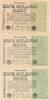 Deutschland Eine Million Mark 3 Reichsbanknoten KN ohne -
