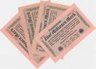 Deutschland 5 Millionen Mark 4 Reichsbanknoten KN rot -