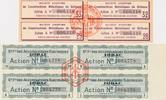 Coupons IODAC Electriques und Mettalic Bethune jeweils im Viererblock -