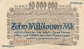 Essen 10 Millionen Mark Notgeldschein Notgeld der Stadt -