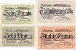 Halberstadt 10 25 50 Pfenning 4 Notgeldscheine aus Halberstadt -