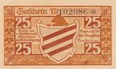 Hoym 25 Pfenning Notgeldschein der Stadt Hoym -