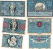 Torgau 3 verschiedene Notgeldscheine 5 - 10 - 25 Pfennig -